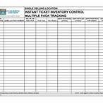 lottery inventory spreadsheet